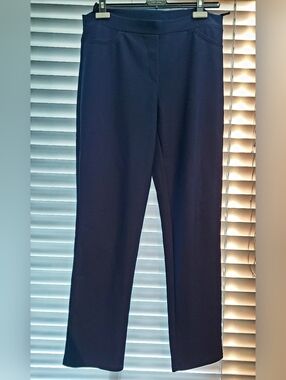 Navy Eric Akexander Stretch Straight-leg